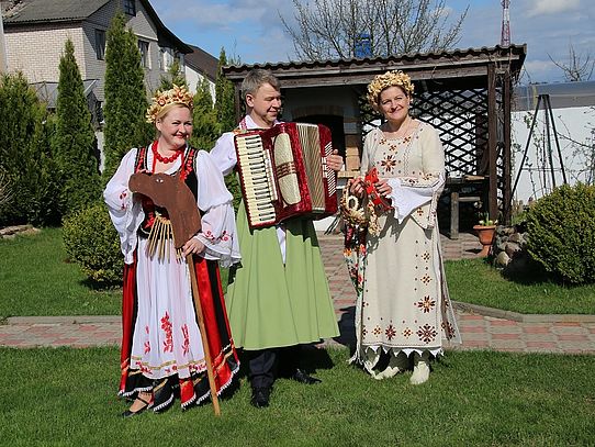 Three musicians