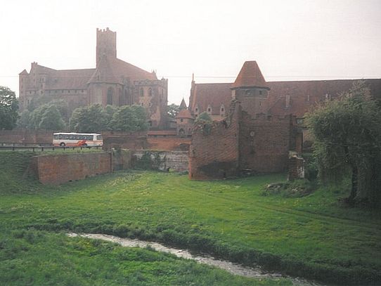 castle in sunset