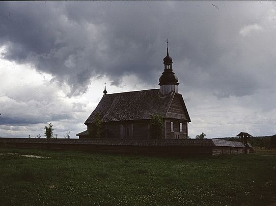 wooden house