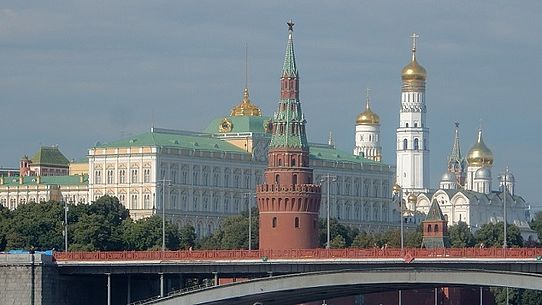 At the Moskva View towards Kremlin
