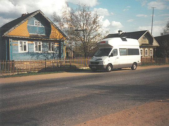 Farmhouse Farmhouse with motorhome