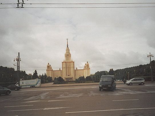University Moscow Impressive soviet style building
