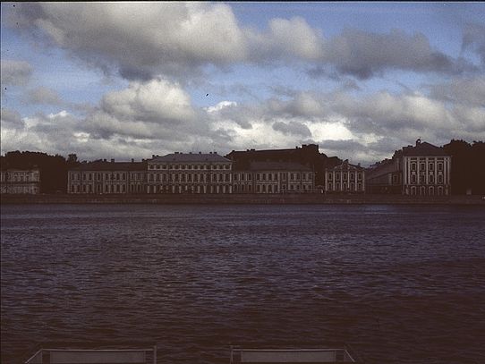 Neva Banks Neva with palaces