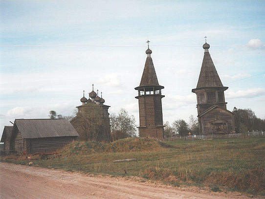 wooden houses