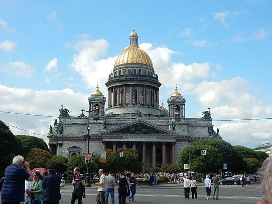 Cathedral with golden dome