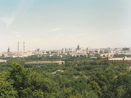 Overlooking Moscow