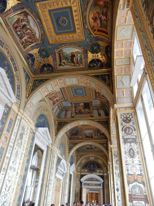 painted ceiling