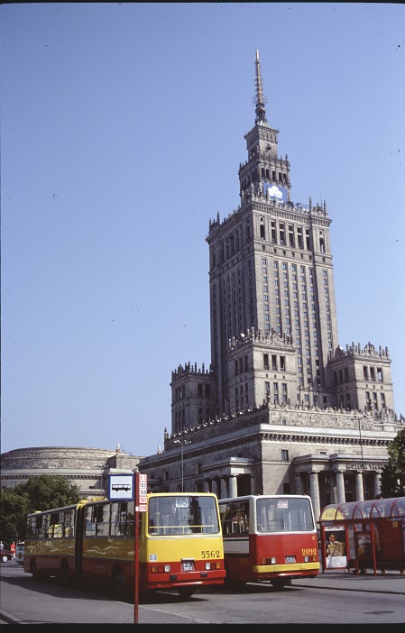 Wasaw Building and Bus stops